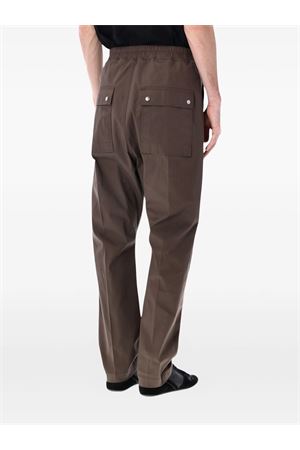 Brown Bela drawstring trousers RICK OWENS | RU01F2361TE78